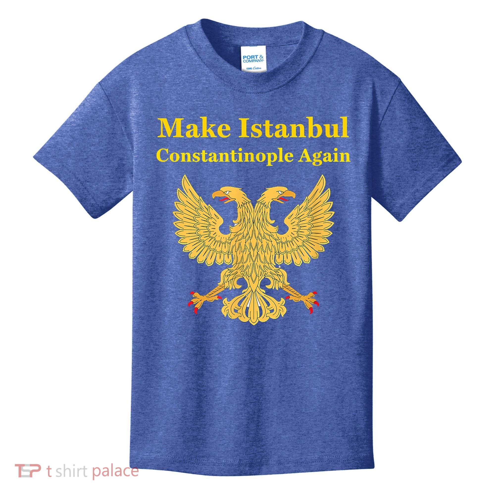 Orthodox Christian Make Istanbul Constantinople Again Kids T-Shirt