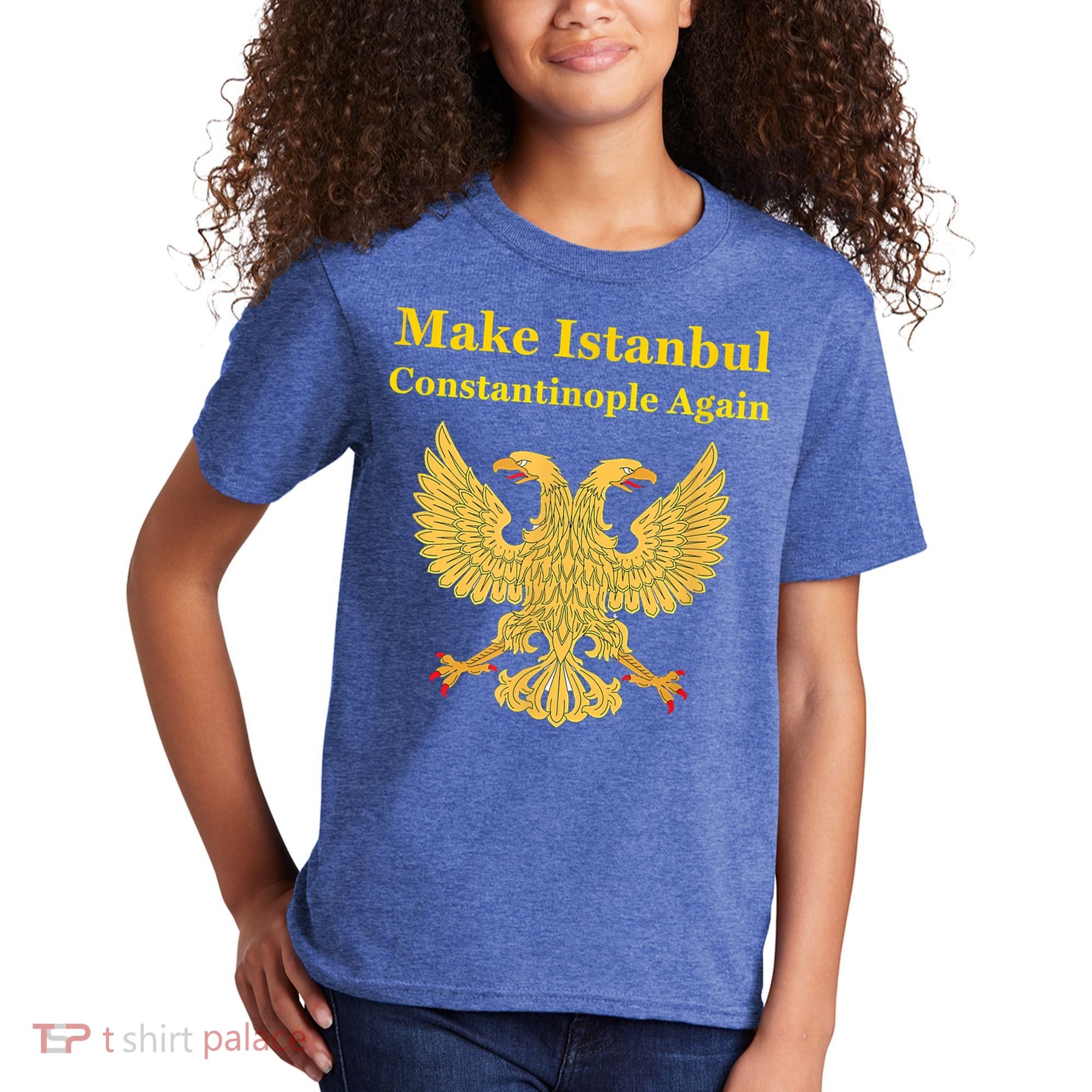 Orthodox Christian Make Istanbul Constantinople Again Kids T-Shirt
