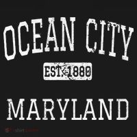 Ocean City Maryland MD Vintage T-Shirt thumb 7