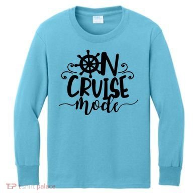 On Cruise Mode Kids Long Sleeve Shirt