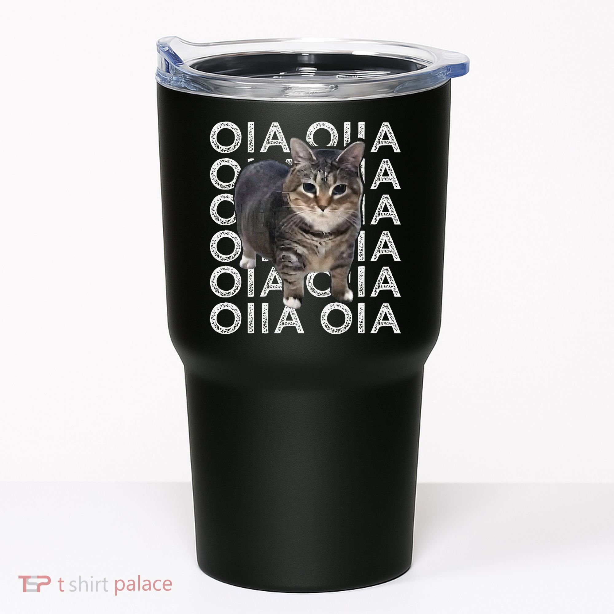 Oia Cat Meme I Wake Up Engage In Tomfoolery Oiia Cat Spinnin Tumbler