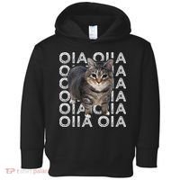 Oia Cat Meme I Wake Up Engage In Tomfoolery Oiia Cat Spinnin Toddler Hoodie thumb 0