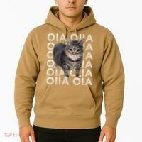 Oia Cat Meme I Wake Up Engage In Tomfoolery Oiia Cat Spinnin Hoodie thumb 2