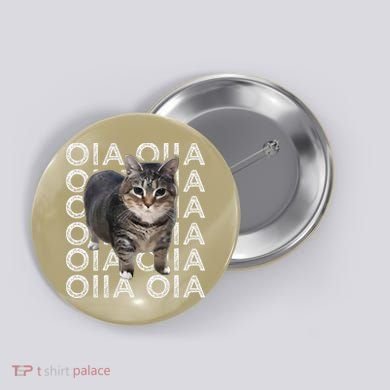 Oia Cat Meme I Wake Up Engage In Tomfoolery Oiia Cat Spinnin Button