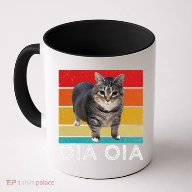 Oia Cat Meme I Wake Up Engage In Tomfoolery Oiia Cat Spinnin Coffee Mug