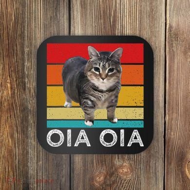 Oia Cat Meme I Wake Up Engage In Tomfoolery Oiia Cat Spinnin Coaster