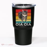 Oia Cat Meme I Wake Up Engage In Tomfoolery Oiia Cat Spinnin Tumbler thumb 0
