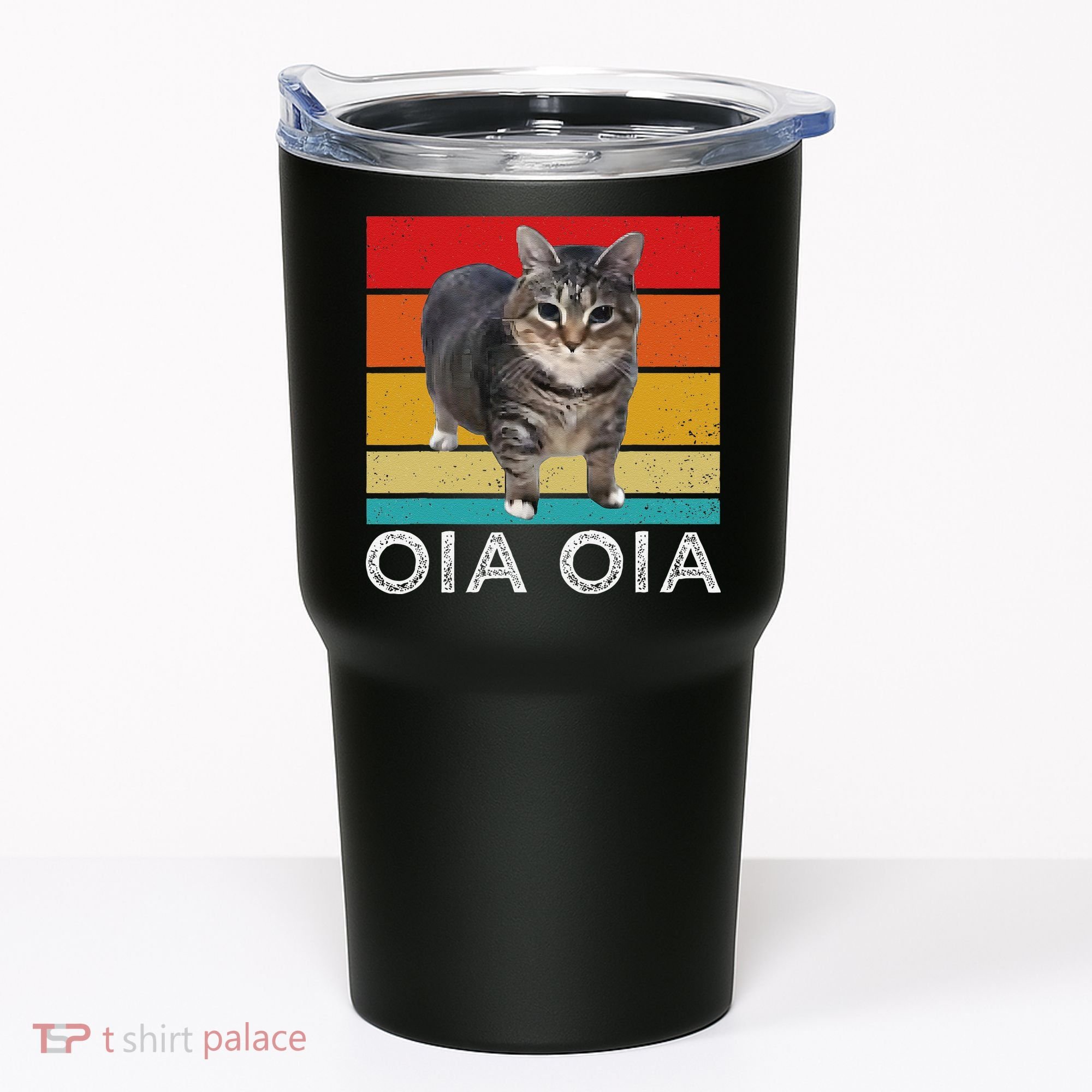 Oia Cat Meme I Wake Up Engage In Tomfoolery Oiia Cat Spinnin Tumbler