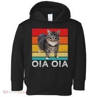 Oia Cat Meme I Wake Up Engage In Tomfoolery Oiia Cat Spinnin Toddler Hoodie thumb 0