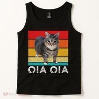 Oia Cat Meme I Wake Up Engage In Tomfoolery Oiia Cat Spinnin Tank Top thumb 2
