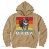Oia Cat Meme I Wake Up Engage In Tomfoolery Oiia Cat Spinnin Hoodie thumb 0