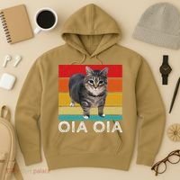 Oia Cat Meme I Wake Up Engage In Tomfoolery Oiia Cat Spinnin Hoodie thumb 3