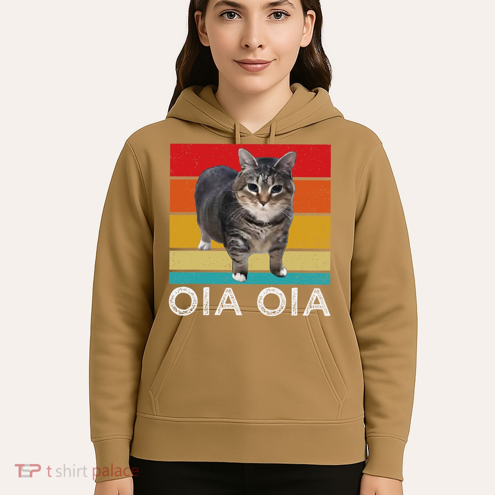 Oia Cat Meme I Wake Up Engage In Tomfoolery Oiia Cat Spinnin Hoodie