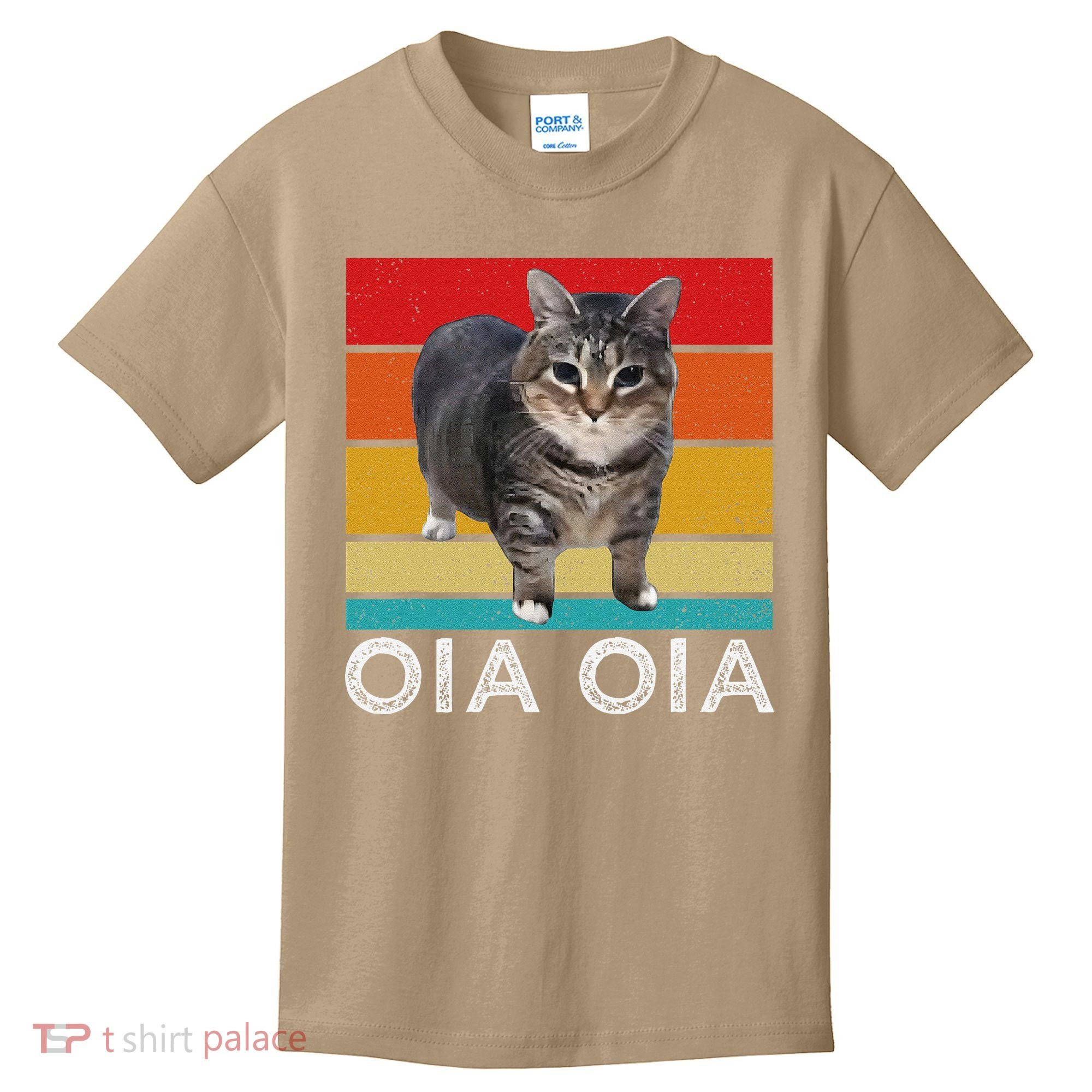 Oia Cat Meme I Wake Up Engage In Tomfoolery Oiia Cat Spinnin Kids T-Shirt