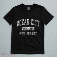 Ocean City New Jersey Nj Vintage Established Sports T-Shirt thumb 5