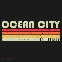 Ocean City Nj New Jersey Funny City Home Roots Gift Retro Great Gift Women's Tank Top thumb 5