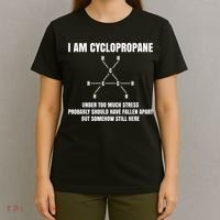 Organic Chemistry Nerd Cyclopropane Stress Joke T-Shirt thumb 4