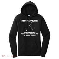 Organic Chemistry Nerd Cyclopropane Stress Joke Women's Hoodie thumb 0