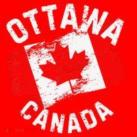 Ottawa Canada Ontario Canadian Maple Leaf Flag Santa Hat thumb 1