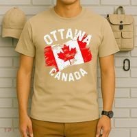 Ottawa Canada Ontario Canadian Maple Leaf Flag T-Shirt thumb 6