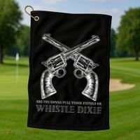 Outlaw Cowboy Golf Towel thumb 1