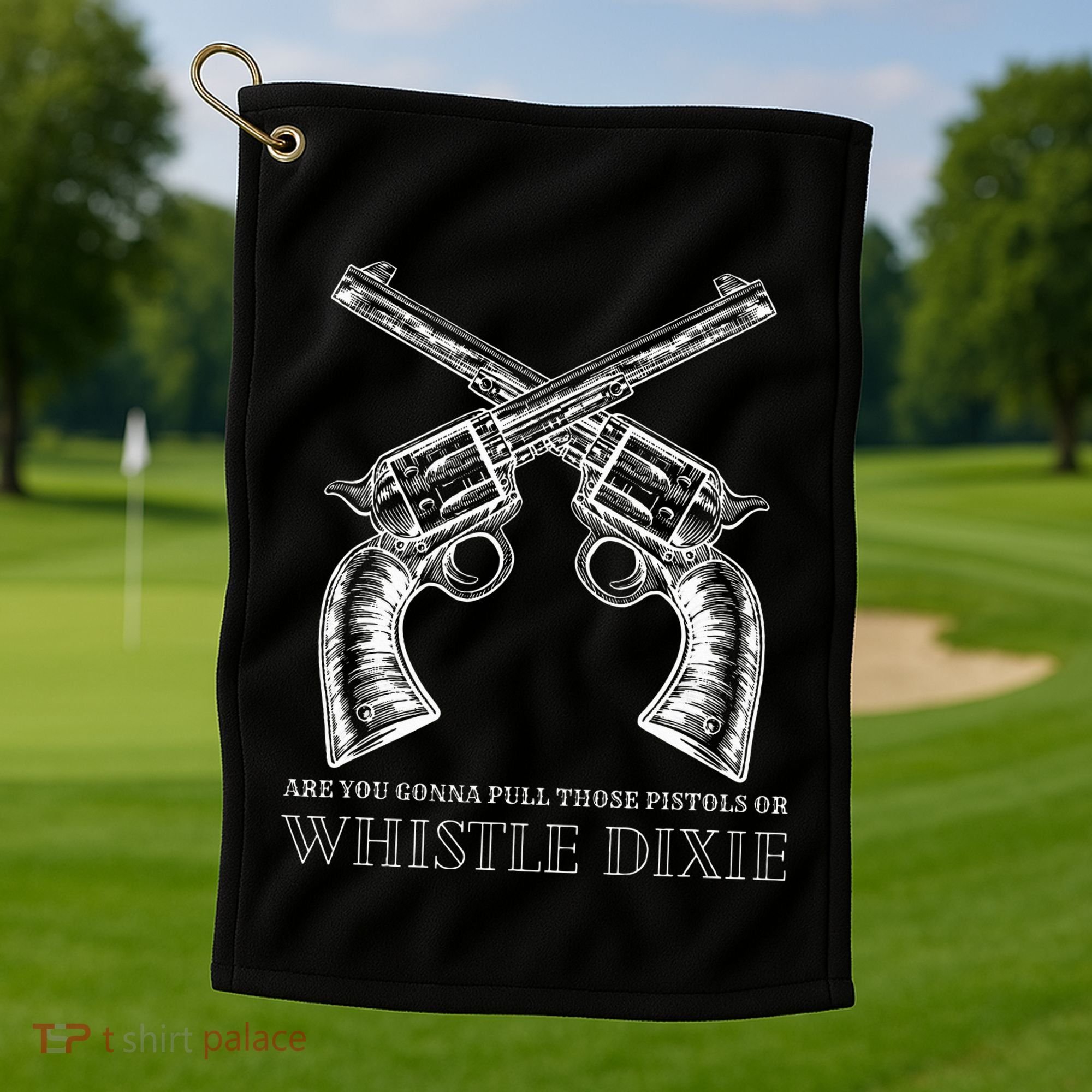 Outlaw Cowboy Golf Towel