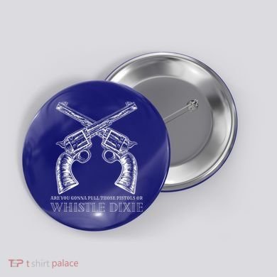 Outlaw Cowboy Button