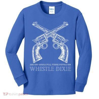 Outlaw Cowboy Kids Long Sleeve Shirt
