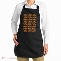 Orange Cat  Orange Tabby Cat lovers pattern Apron thumb 2