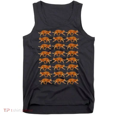 Orange Cat  Orange Tabby Cat lovers pattern Tank Top