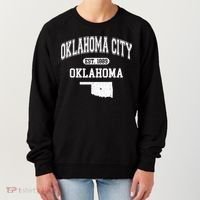 Oklahoma City Oklahoma Est 1889 Varsity Women's Sweatshirt thumb 0