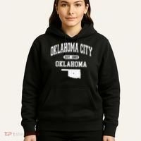 Oklahoma City Oklahoma Est 1889 Varsity Hoodie thumb 5