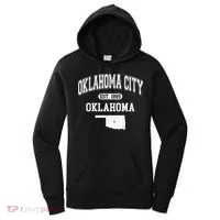 Oklahoma City Oklahoma Est 1889 Varsity Women's Hoodie thumb 0