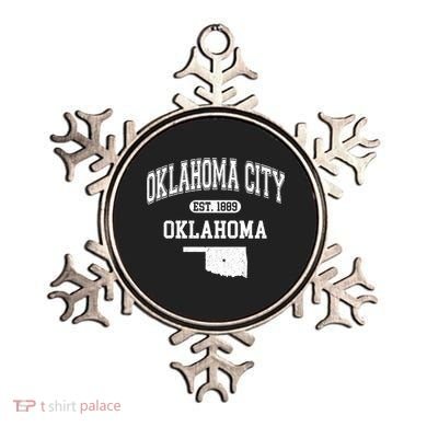 Oklahoma City Oklahoma Est 1889 Varsity Ornament
