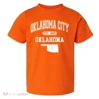 Oklahoma City Oklahoma Est 1889 Varsity Toddler T-Shirt thumb 0