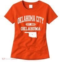 Oklahoma City Oklahoma Est 1889 Varsity Women's T-Shirt thumb 0
