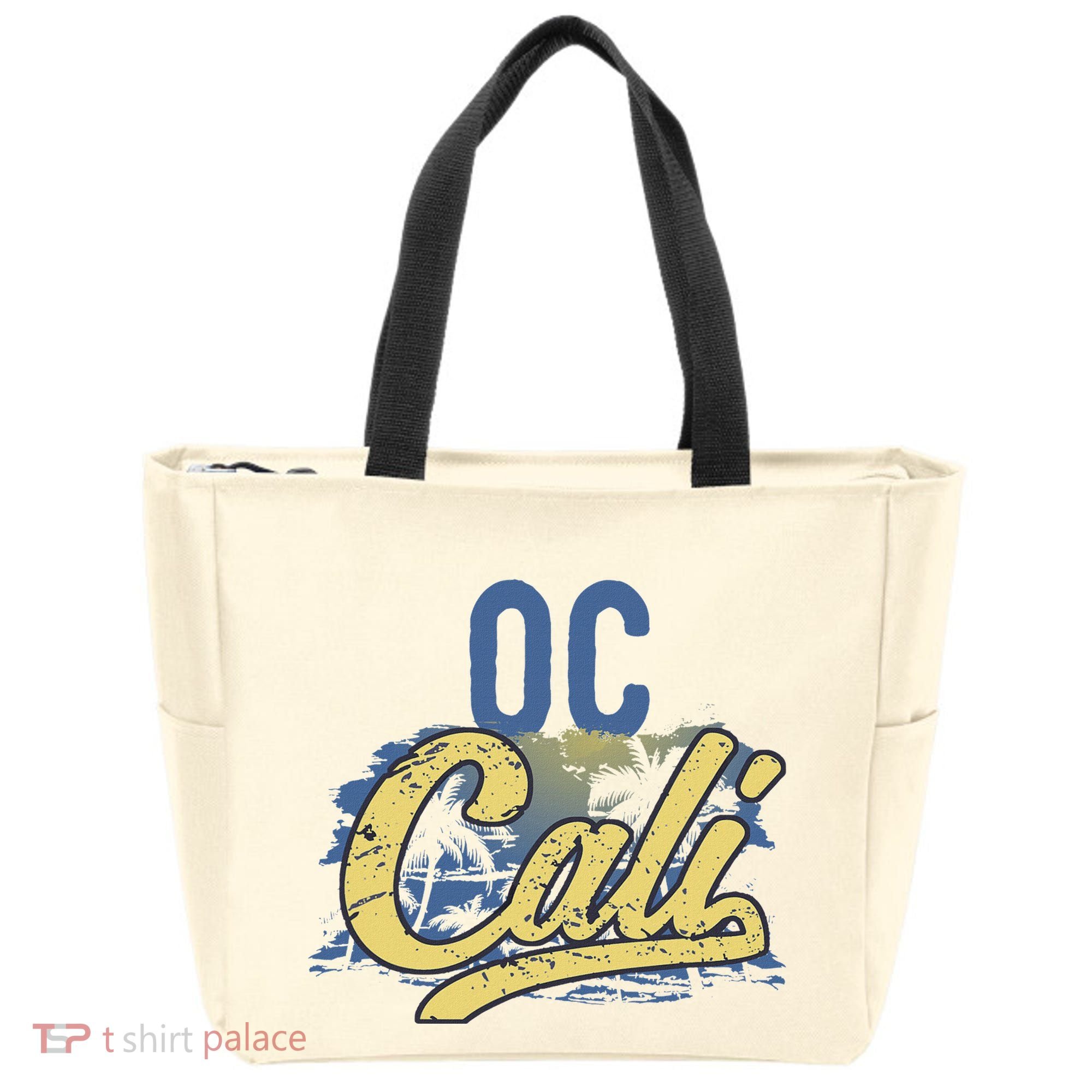 Oc Cali Orange County California Beach Sun Surf Tote Bag