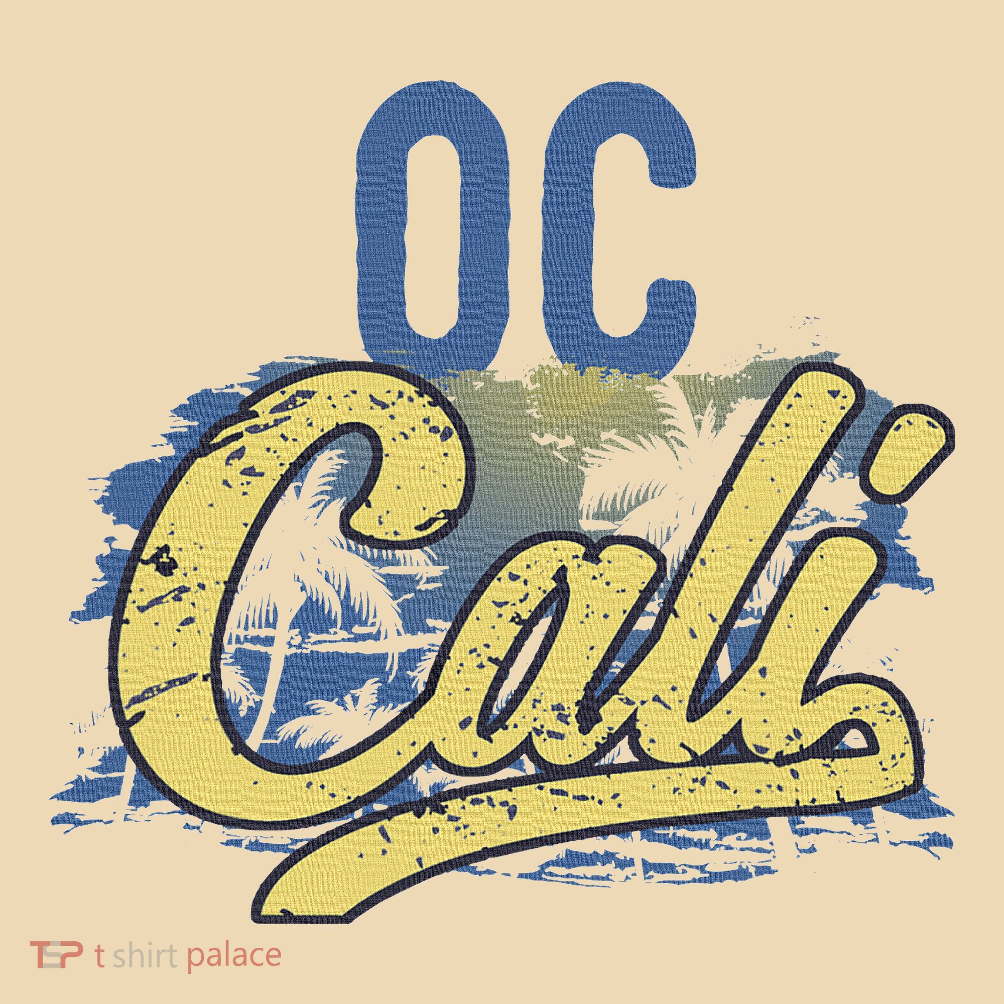 Oc Cali Orange County California Beach Sun Surf Tote Bag