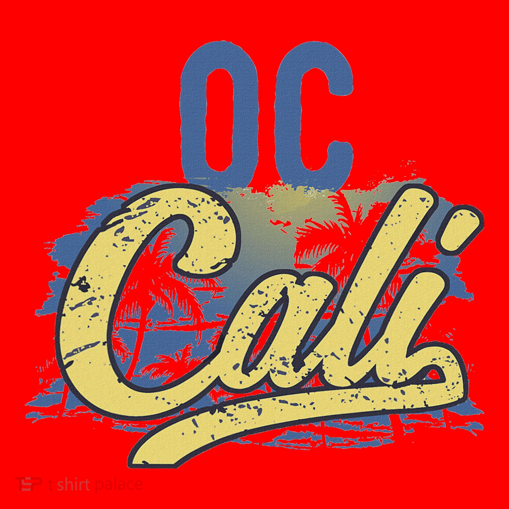 Oc Cali Orange County California Beach Sun Surf Santa Hat
