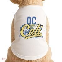 Oc Cali Orange County California Beach Sun Surf Doggie Tank thumb 0