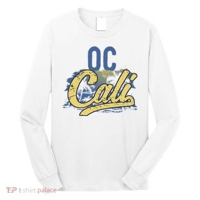 Oc Cali Orange County California Beach Sun Surf Long Sleeve Shirt