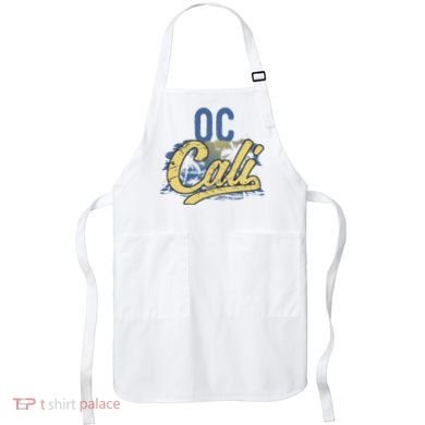 Oc Cali Orange County California Beach Sun Surf Apron