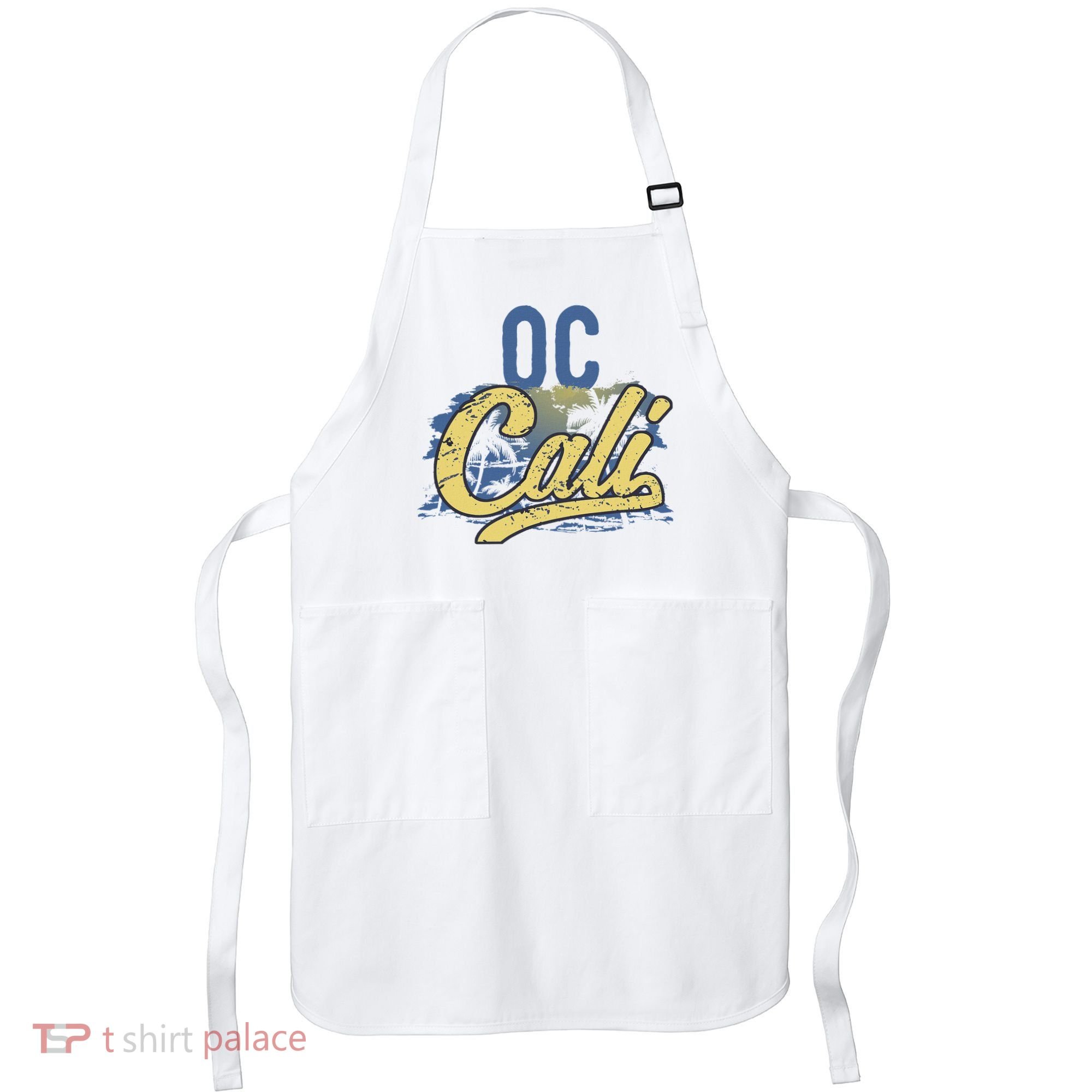 Oc Cali Orange County California Beach Sun Surf Apron
