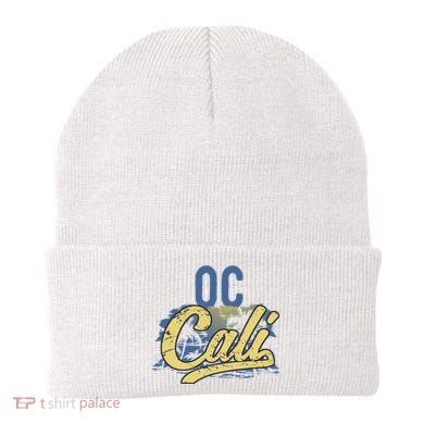 Oc Cali Orange County California Beach Sun Surf Beanie