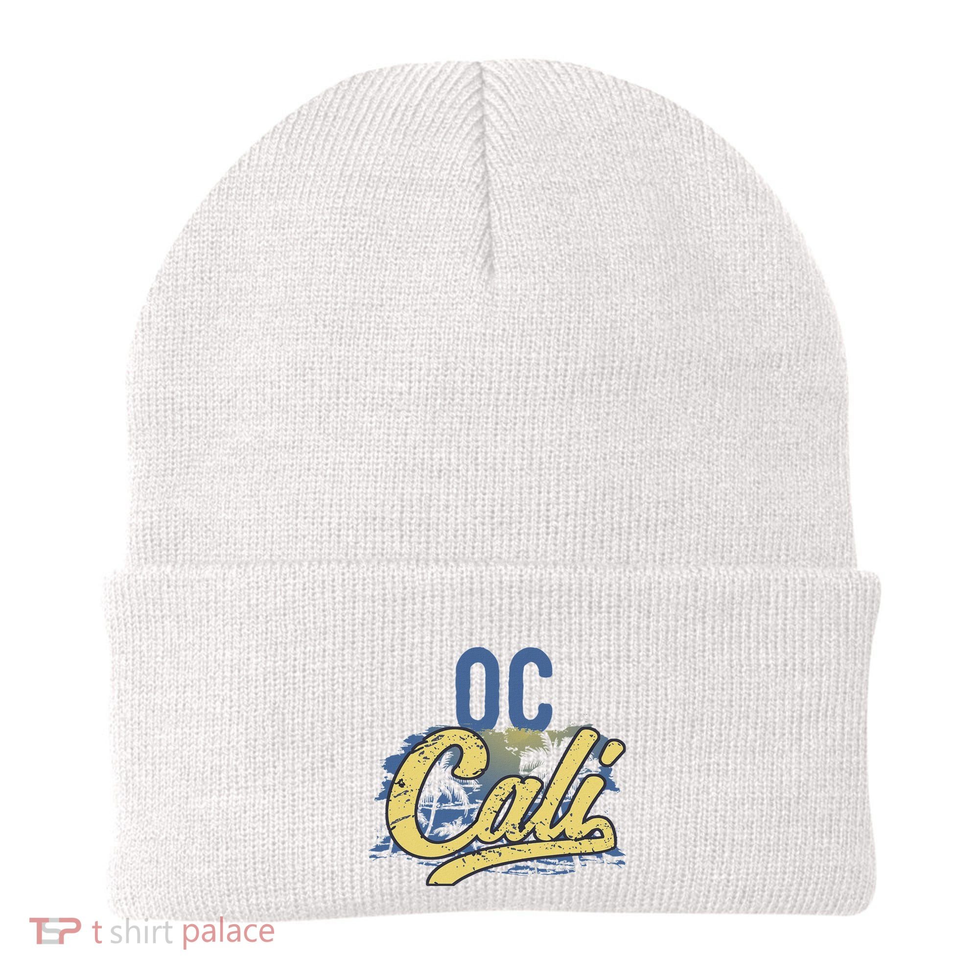 Oc Cali Orange County California Beach Sun Surf Beanie