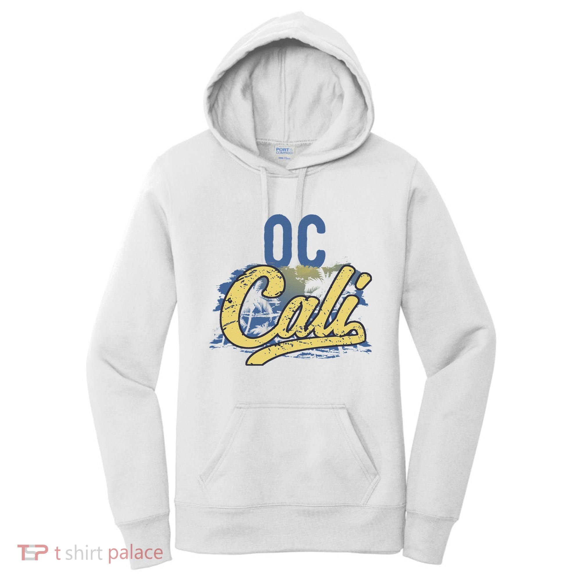 Oc Cali Orange County California Beach Sun Surf Women's Hoodie