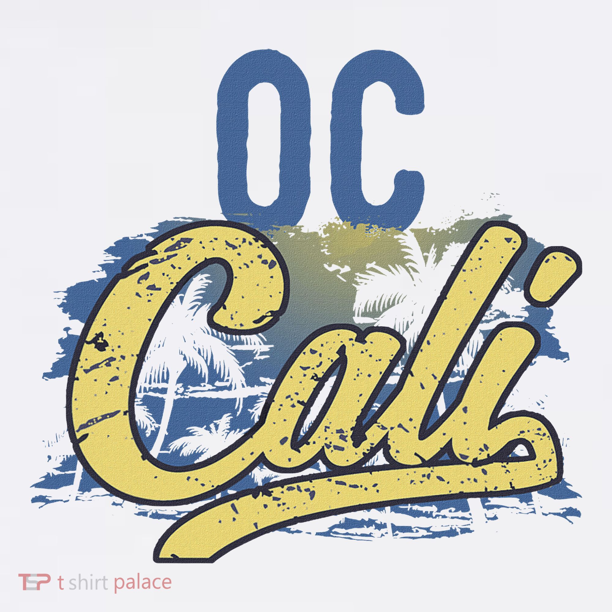 Oc Cali Orange County California Beach Sun Surf Women's Hoodie