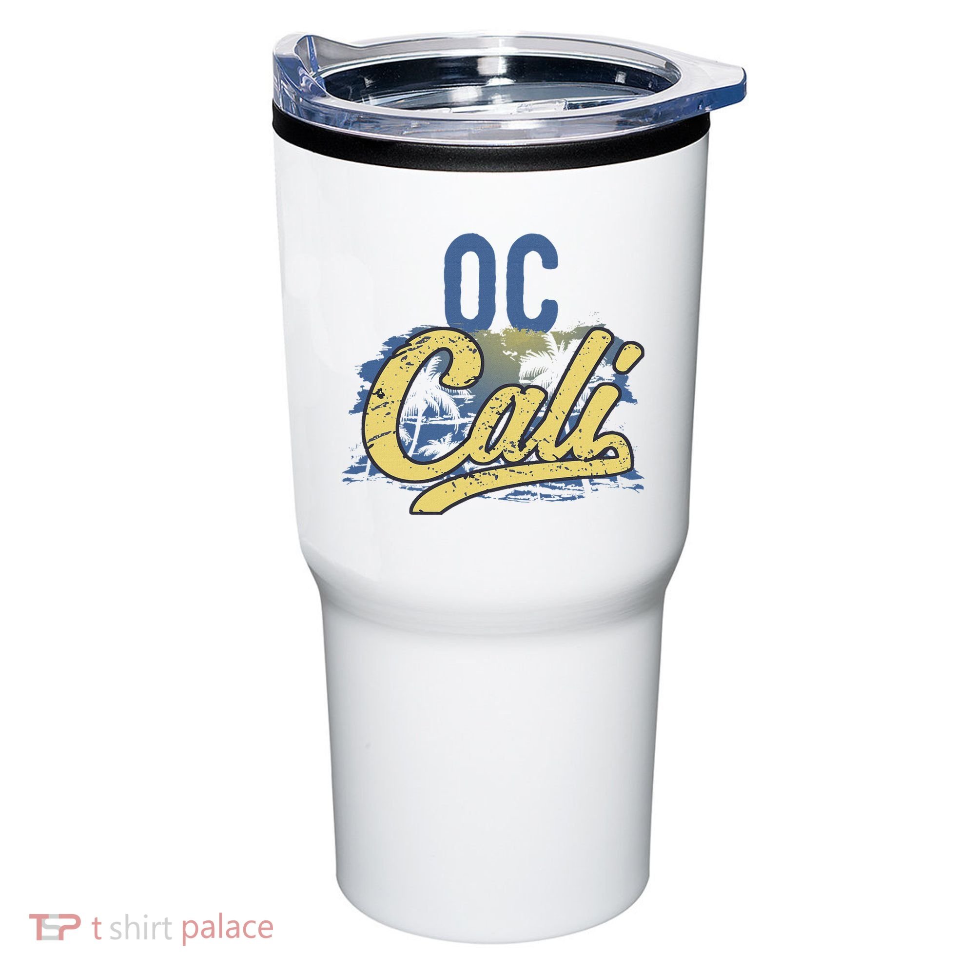 Oc Cali Orange County California Beach Sun Surf Tumbler