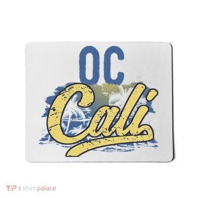Oc Cali Orange County California Beach Sun Surf Mousepad