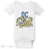 Oc Cali Orange County California Beach Sun Surf Baby Bodysuit thumb 0